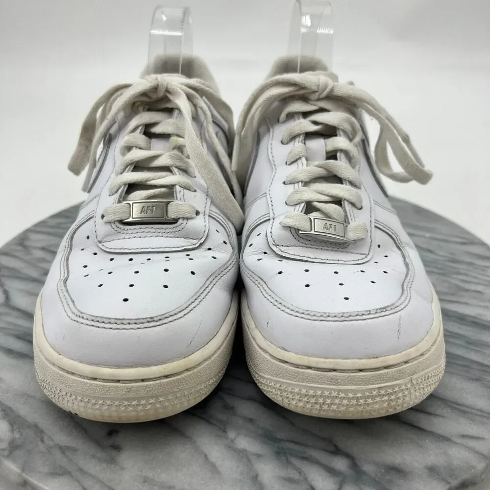 Nike Nike Air Force One Sneakers Womens 8.5 White Low Top Shoes DD8959-100